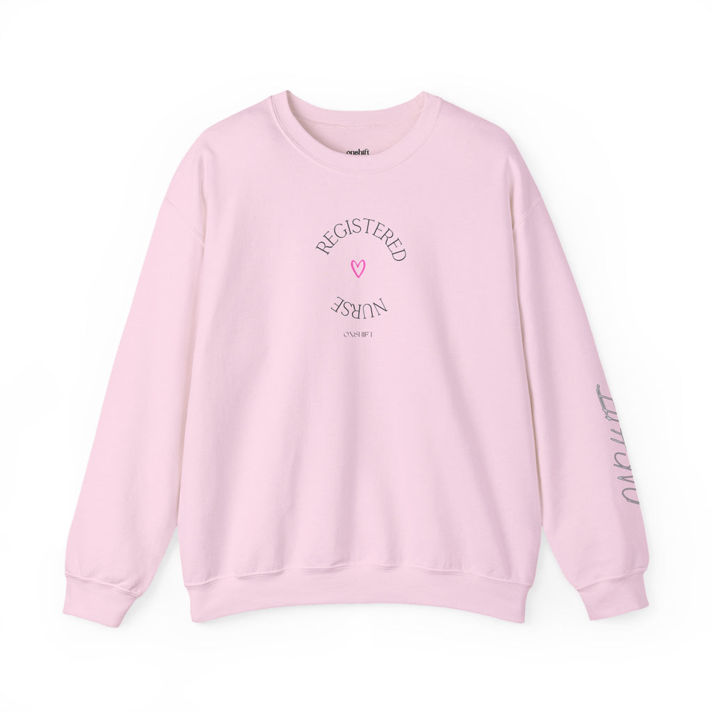 Registered nurse long sleeve sweatshirt