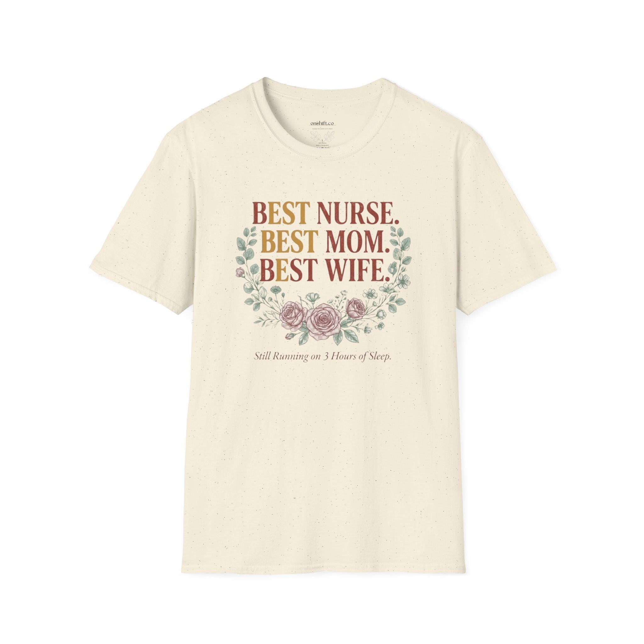 T-shirt meilleure infirmière meilleure maman meilleure épouse