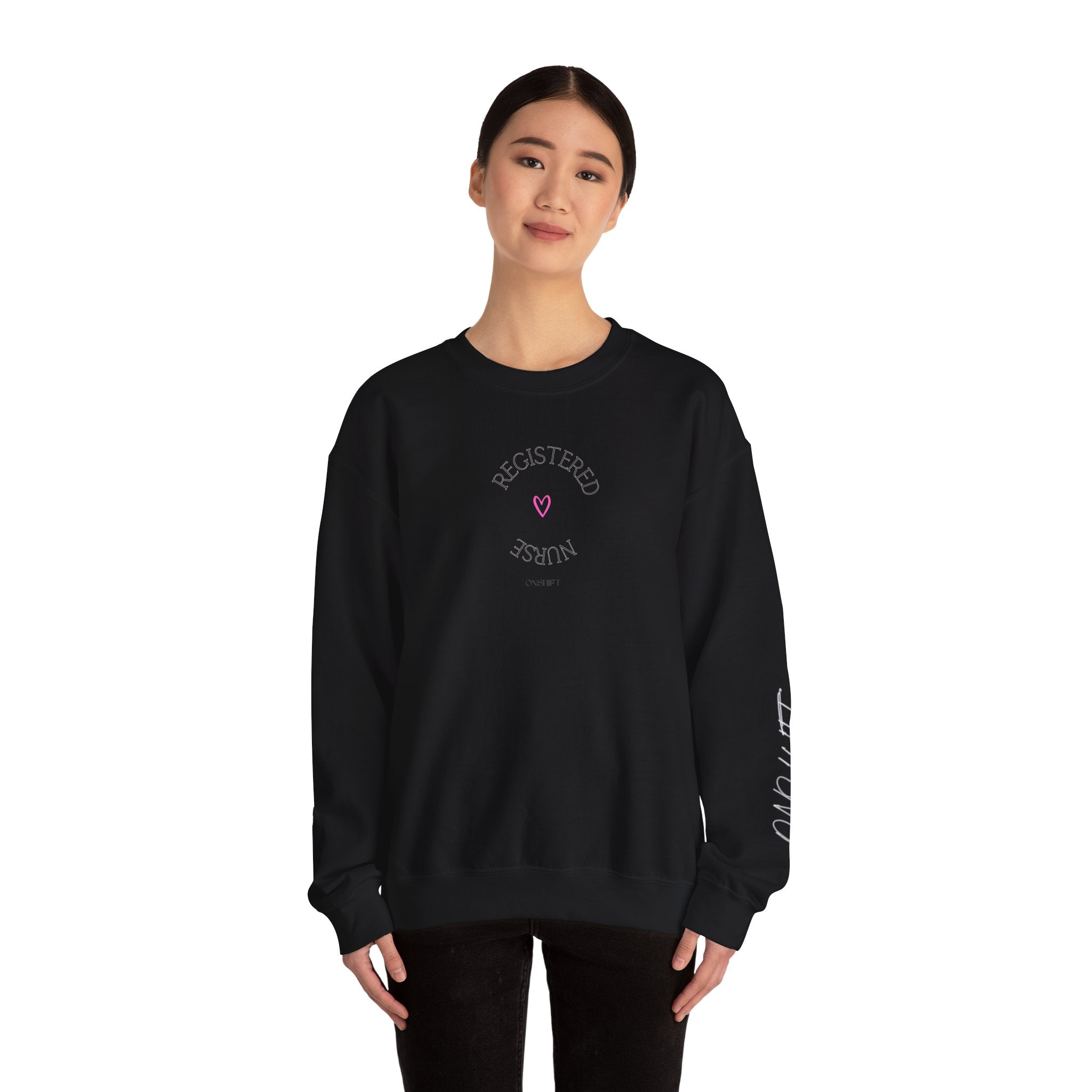 Sweat-shirt à manches longues d'infirmière autorisée