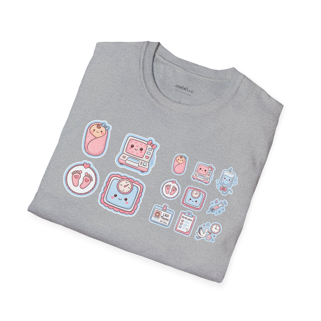 Cute Labor and delivery nurse t-shirt