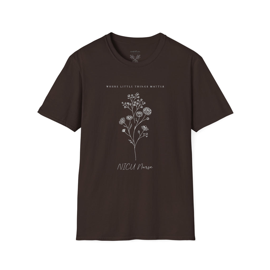 Where Little Things Matter NICU T-Shirt