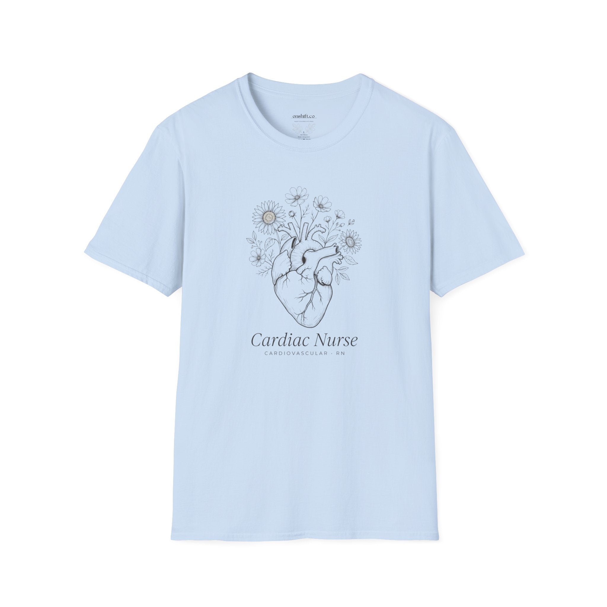 T-shirt d'infirmière en cardiologie