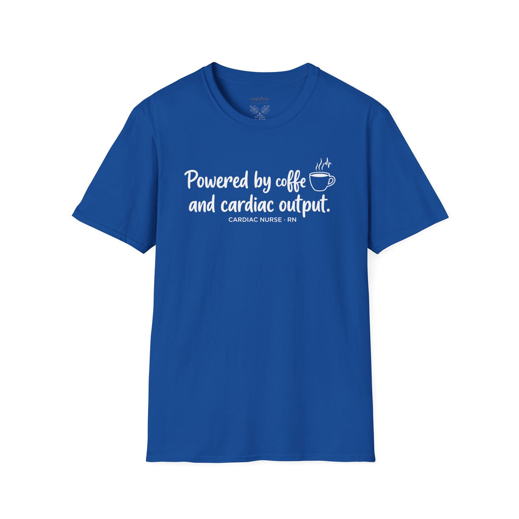 Powered By Coffee And Cardiac Output T-Shirt