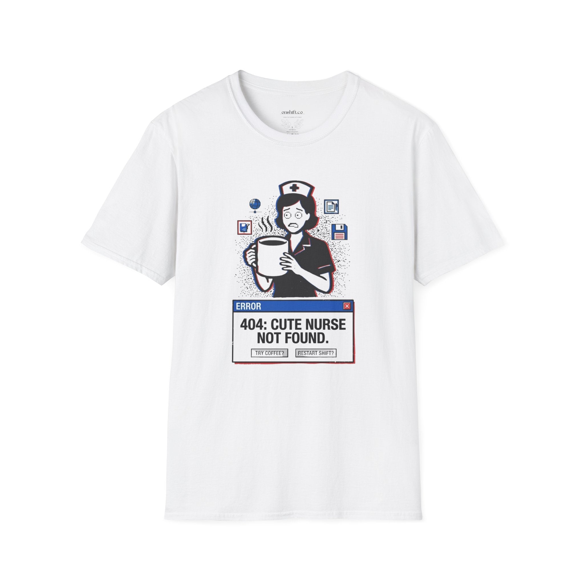 T-shirt « Infirmière mignonne introuvable »