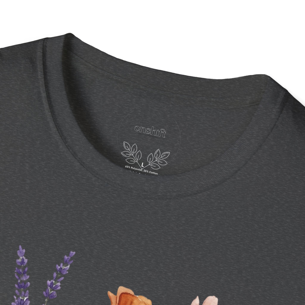 ER Nurse Floral T-Shirt