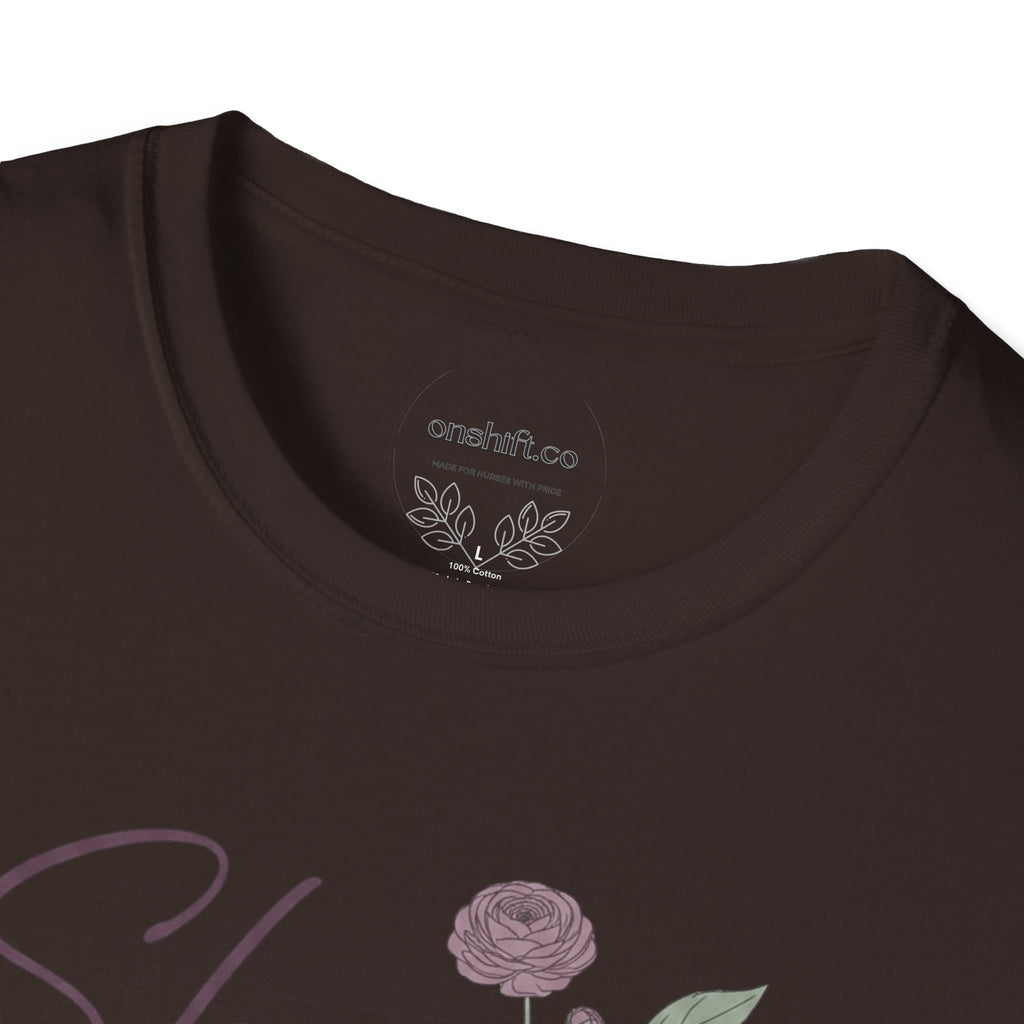 She Mends Hearts Cardiac RN T-Shirt