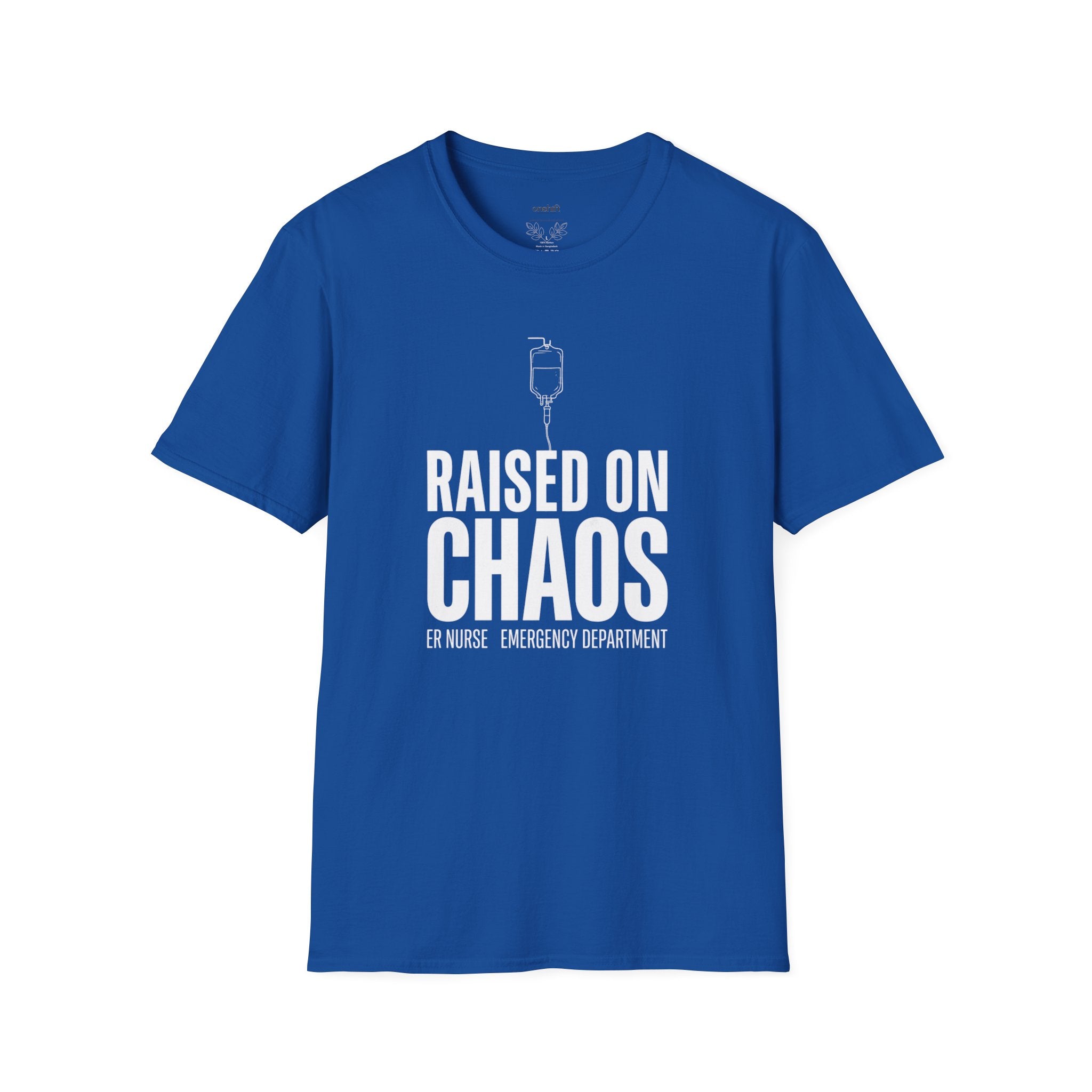 T-shirt Infirmière urgentiste élevée dans le chaos