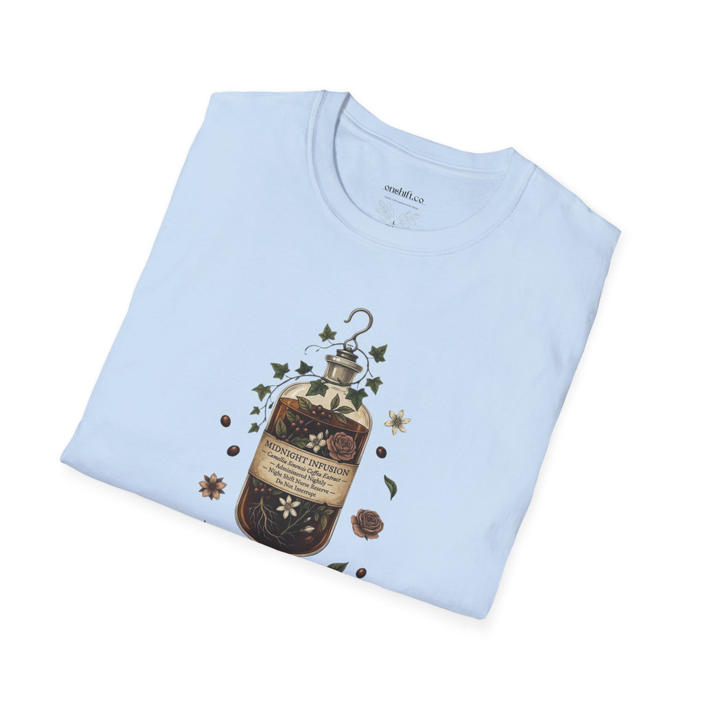 Nightshift Nurse Coffee IV T-Shirt