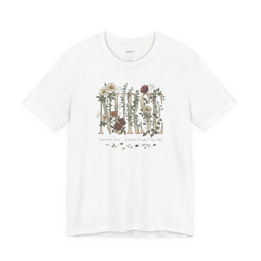 Registered Nurse Floral T-shirt